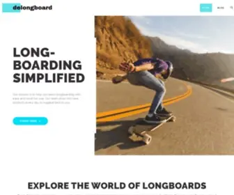 Delongboard.com(Explore Best Longboard) Screenshot