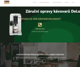 Delonghi-Servis.com(Záruční) Screenshot