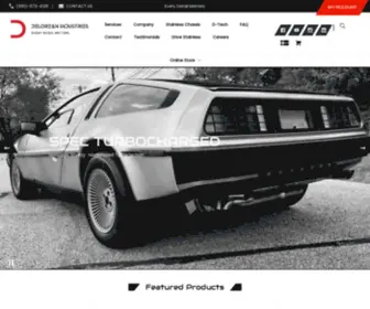 Deloreanindustries.com(Delorean Industries) Screenshot