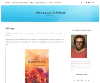 Deloreslowefriedman.com(Delores Lowe Friedman) Screenshot