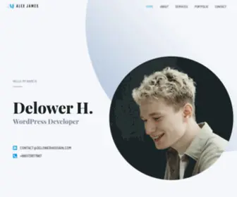 Delowerhossain.com(Delower Hossain) Screenshot