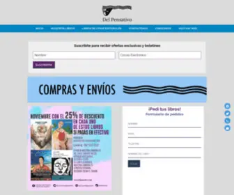 Delpensativo.com(Libros en Antigua Guatemala) Screenshot