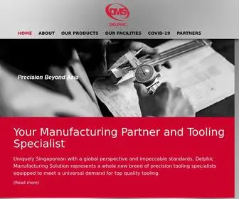 DelphicPL.com(Your Manufacturing Partner and Tooling Specialist) Screenshot