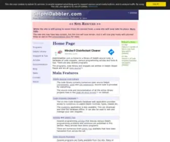 Delphidabbler.com(Programming) Screenshot