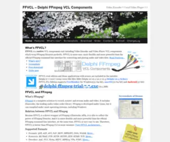 Delphiffmpeg.com(Delphi FFmpeg VCL Components(Video Encoder and Video Player)) Screenshot