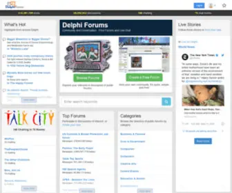 Delphiforums.com(Delphi forums) Screenshot