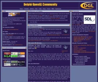 Delphigl.com(DGL) Screenshot