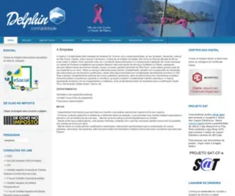 Delphin.com.br(Delphin Contabilidade Ilhabela) Screenshot