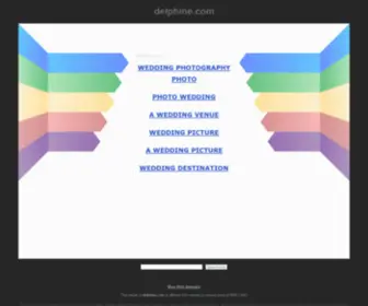 Delphine.com(Web hosting provider) Screenshot