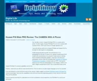 Delphinoy.com(Digital Life) Screenshot