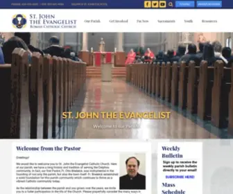 Delphosstjohnparish.org(Delphos St) Screenshot