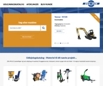 Delpin.dk(Del-Pin A/S) Screenshot