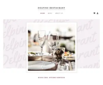 Delpinorestaurant.com(Delpino Restaurant) Screenshot