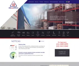 Delquimica.com.br(Distribuidora de Produtos Químicos) Screenshot