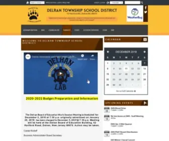 Delranschools.org(Delran Township School District) Screenshot