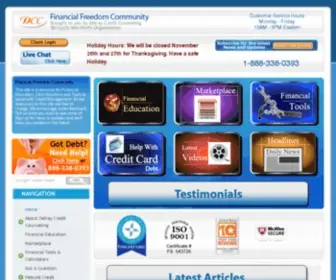 Delraycc.com(Debt Consolidation) Screenshot