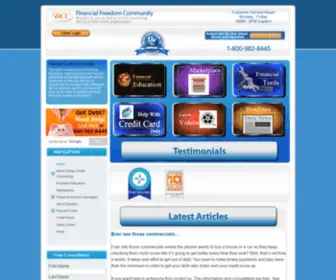 Delraycc.org(Debt Consolidation) Screenshot