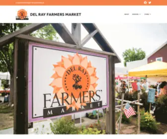 Delrayfarmersmarket.com(A Year) Screenshot