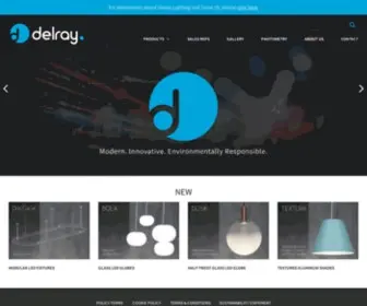 Delraylighting.com(Delray Lighting LLC) Screenshot
