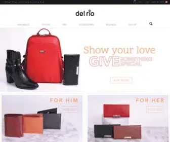 Delrio.com(Del Rio Luxury Goods) Screenshot