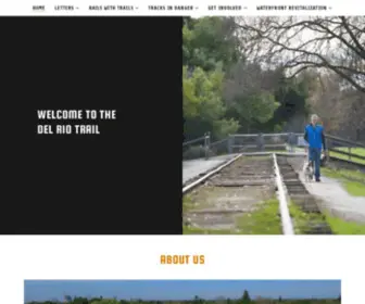 Delriotrail.info(Del Rio Trail) Screenshot