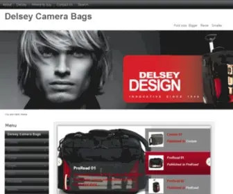 Delseycamerabags.com(Camera bag) Screenshot