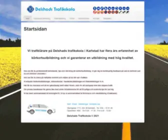 Delshadstrafikskola.se(Delshads Trafikskola i Karlstad) Screenshot