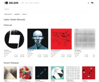 Delsinrecords.com(Delsin Shop) Screenshot