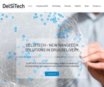 Delsitech.com(Innovative delivery technology) Screenshot