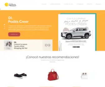Delsol.com.py(Shopping del Sol) Screenshot