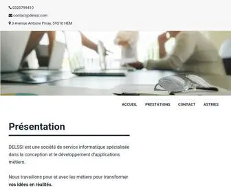 Delssi.com(Développement) Screenshot