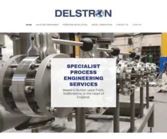 Delstron.co.uk(Process Engineers) Screenshot
