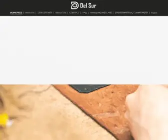 Delsurleather.com(Del Sur /) Screenshot