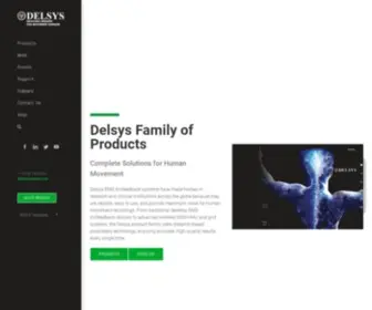 Delsys.com(Delsys designs and markets products that measure Electromyographic signals (EMG signals)) Screenshot