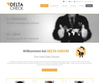 Delta-Check.com(2.3 Millionen Hoteladressen) Screenshot
