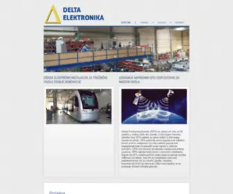 Delta-Elektronika.com(Početna) Screenshot
