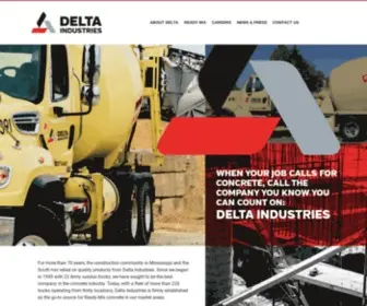 Delta-IND.com(Delta Industries) Screenshot