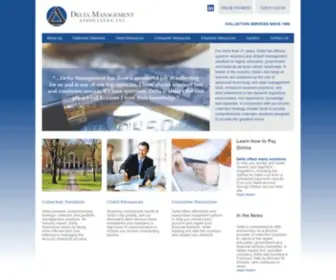 Delta-MGT.com(Delta Management Associates) Screenshot