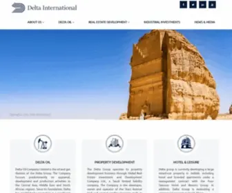 Delta-Oil.com(Delta International) Screenshot