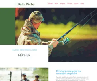 Delta-Peche.com(Les meilleurs conseils de pêche) Screenshot