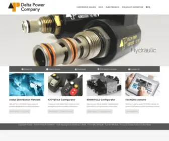 Delta-Power.com(Delta Power Co) Screenshot