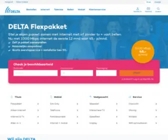Delta.nl(Supersnel internet) Screenshot