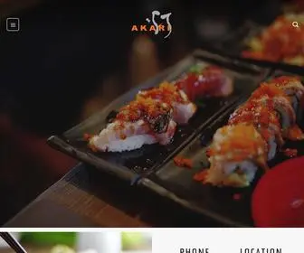 Deltaakari.com(Japanese Restaurant) Screenshot