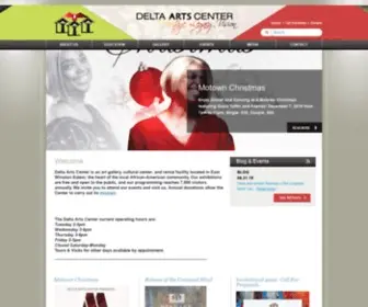 Deltaartscenter.org(Delta Arts Center) Screenshot