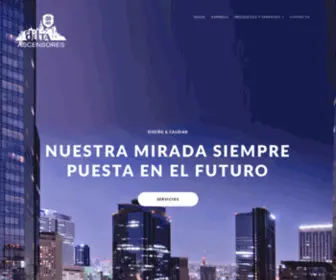 Deltaascensores.com(Ideas que Evolucionan) Screenshot