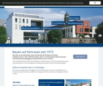 Deltabau.de(Bauträger) Screenshot