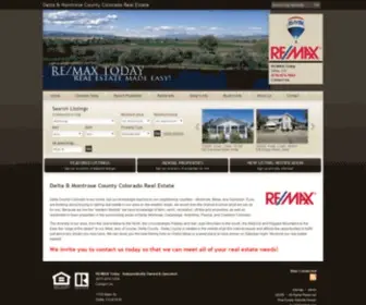 Deltabrokers.com(Delta & Montrose County Colorado Real Estate) Screenshot