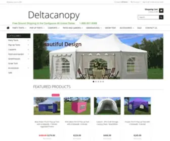 Deltacanopy.com(Delta Canopy) Screenshot