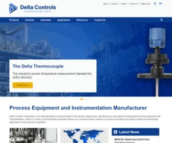 Deltacnt.com(Delta Controls) Screenshot