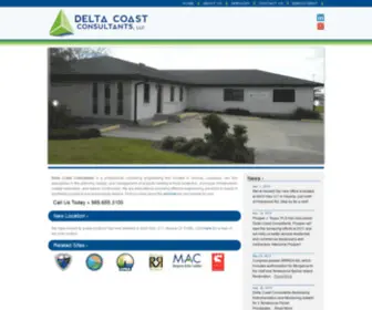 Deltacoastllc.com(Delta Coast Consultants) Screenshot